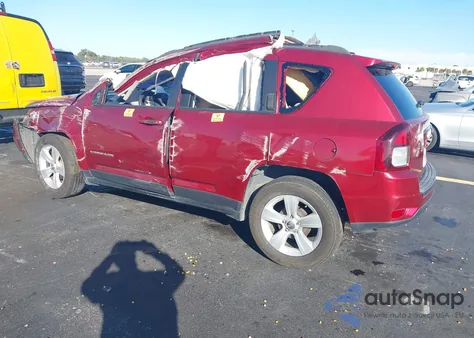 2017 Jeep Compass Sport Fwd from USA, damaged, VIN 1C4NJCBA8HD148167